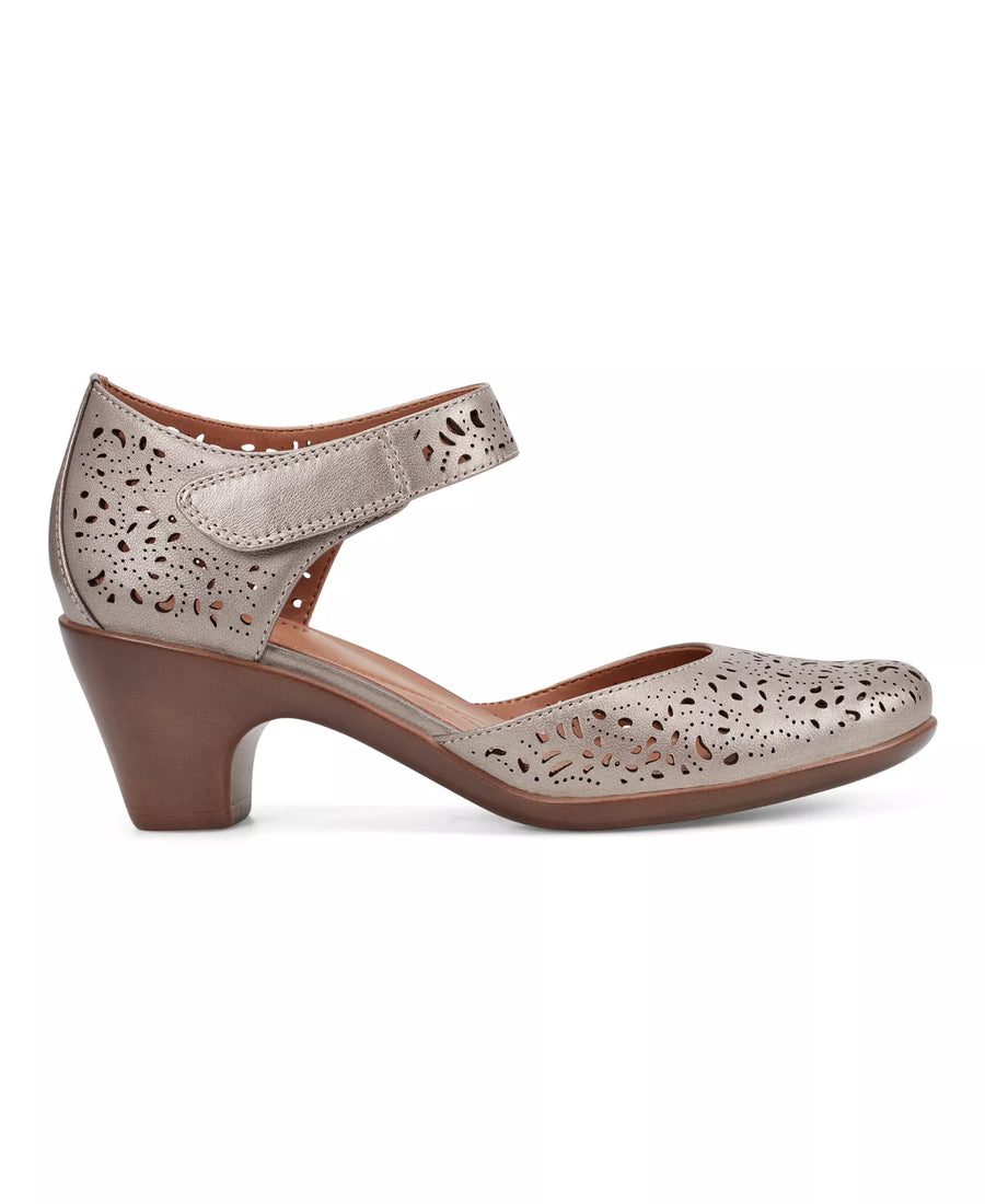 Easy Spirit Women's Cindie Two-Piece Mary Jane Pumps