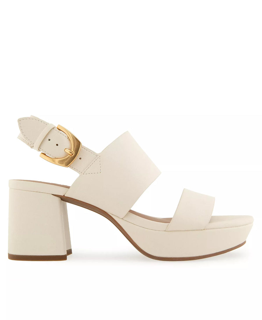 Aerosoles Women's Camilia Round Toe Platform Sandals