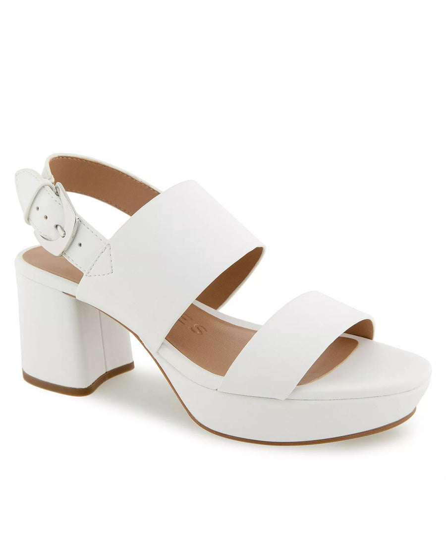 Aerosoles Women's Camilia Round Toe Platform Sandals