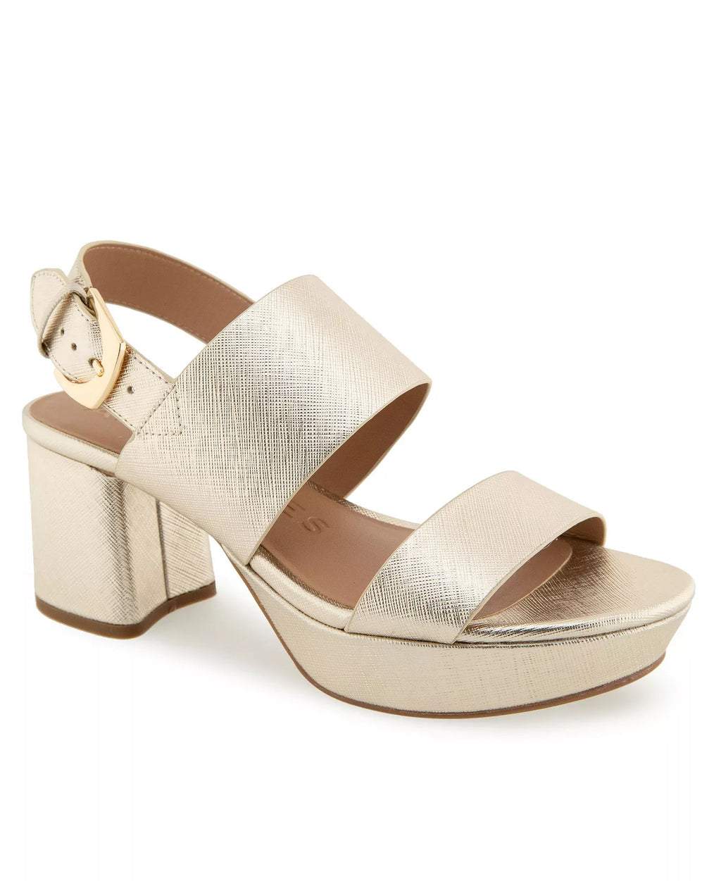 Aerosoles Women's Camilia Round Toe Platform Sandals