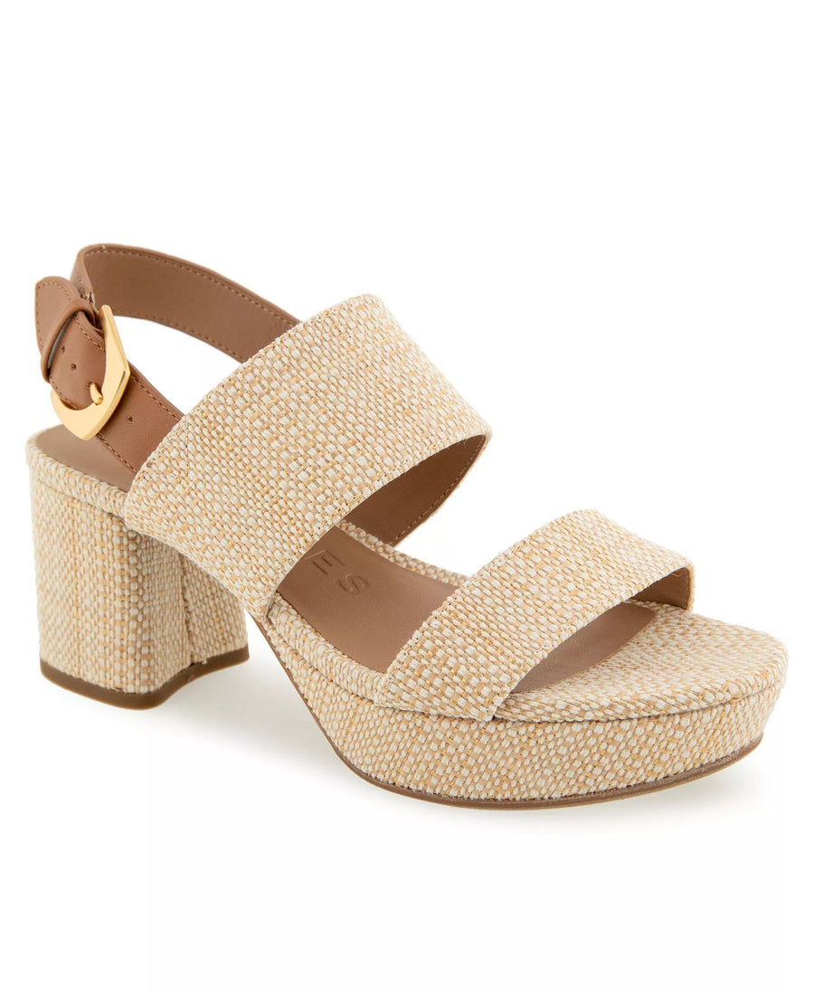 Aerosoles Women's Camilia Round Toe Platform Sandals