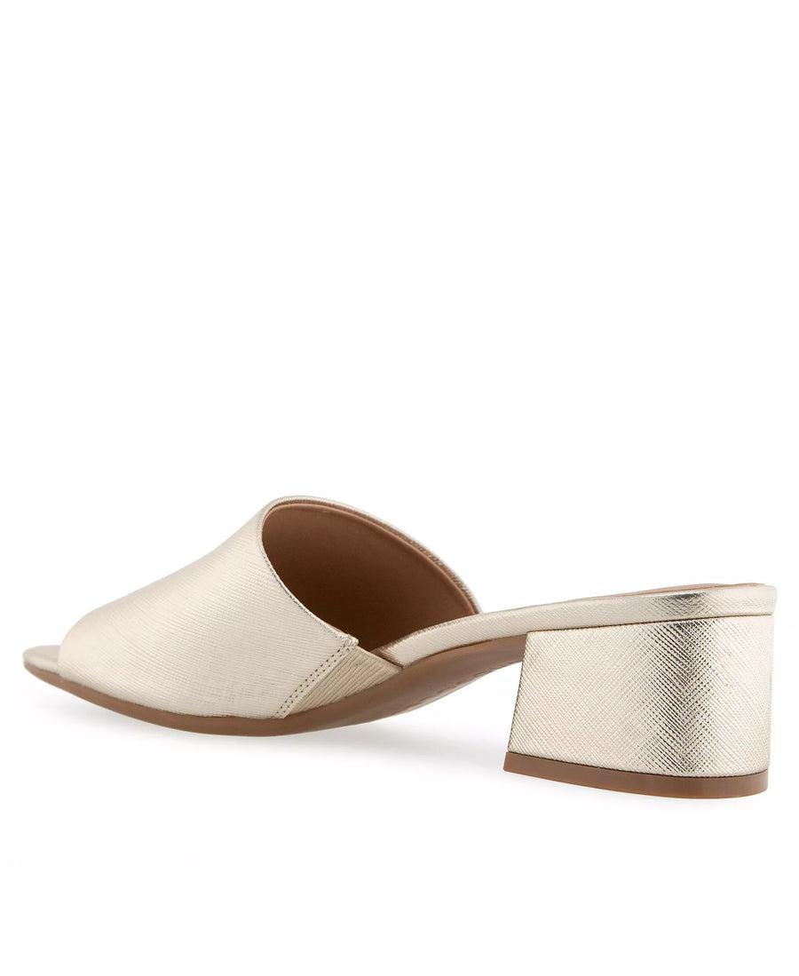 Aerosoles Women's Como Round Toe Slide Sandals