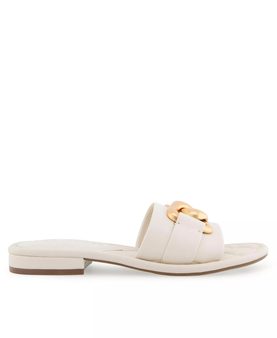 Aerosoles Women's Big Charm Slide Open Toe Sandals