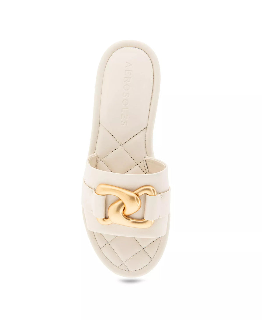 Aerosoles Women's Big Charm Slide Open Toe Sandals