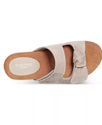 Rockport Women's Zova Bow Flat Slip-On Footbed Sandals