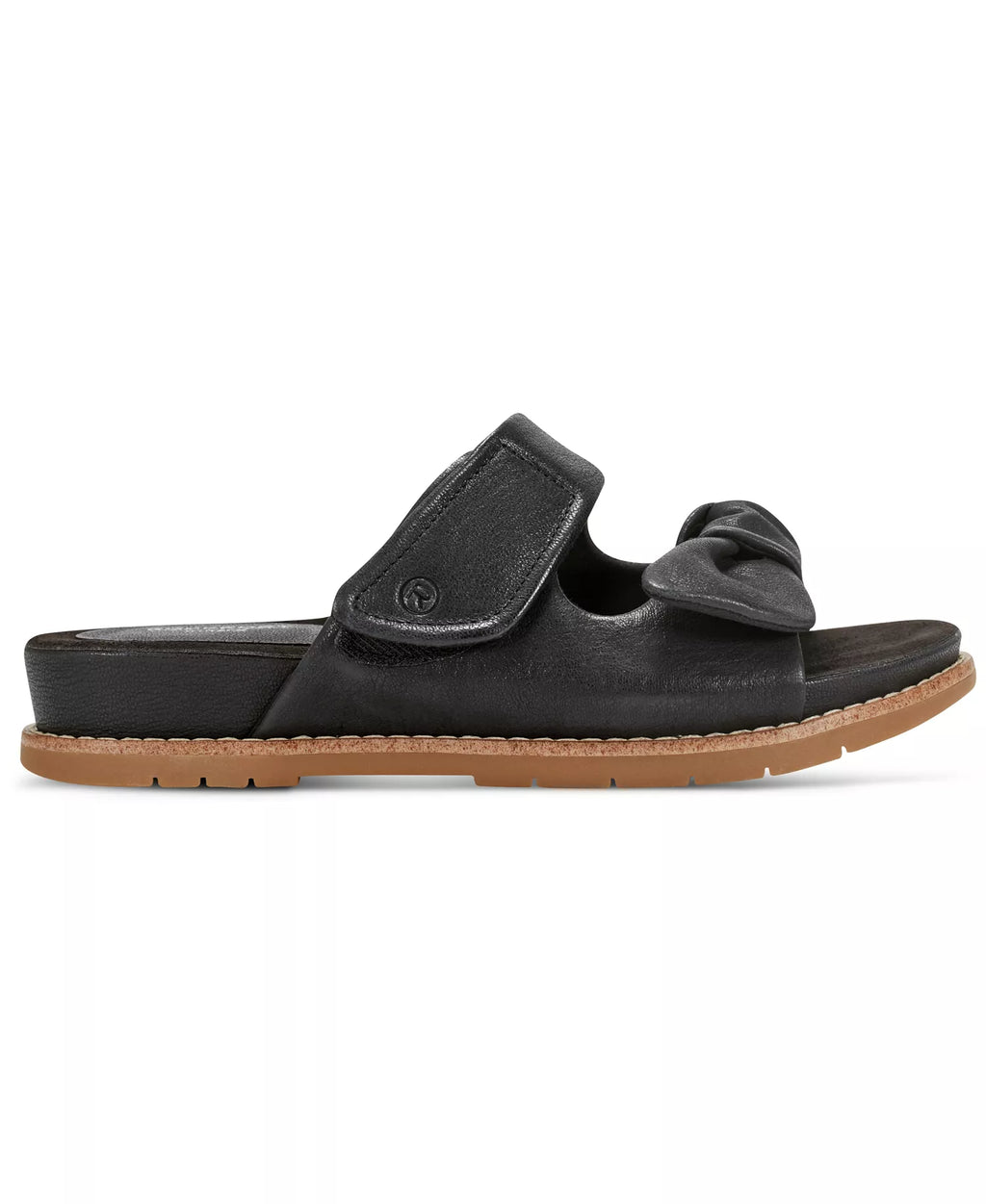 Rockport Women's Zova Bow Flat Slip-On Footbed Sandals