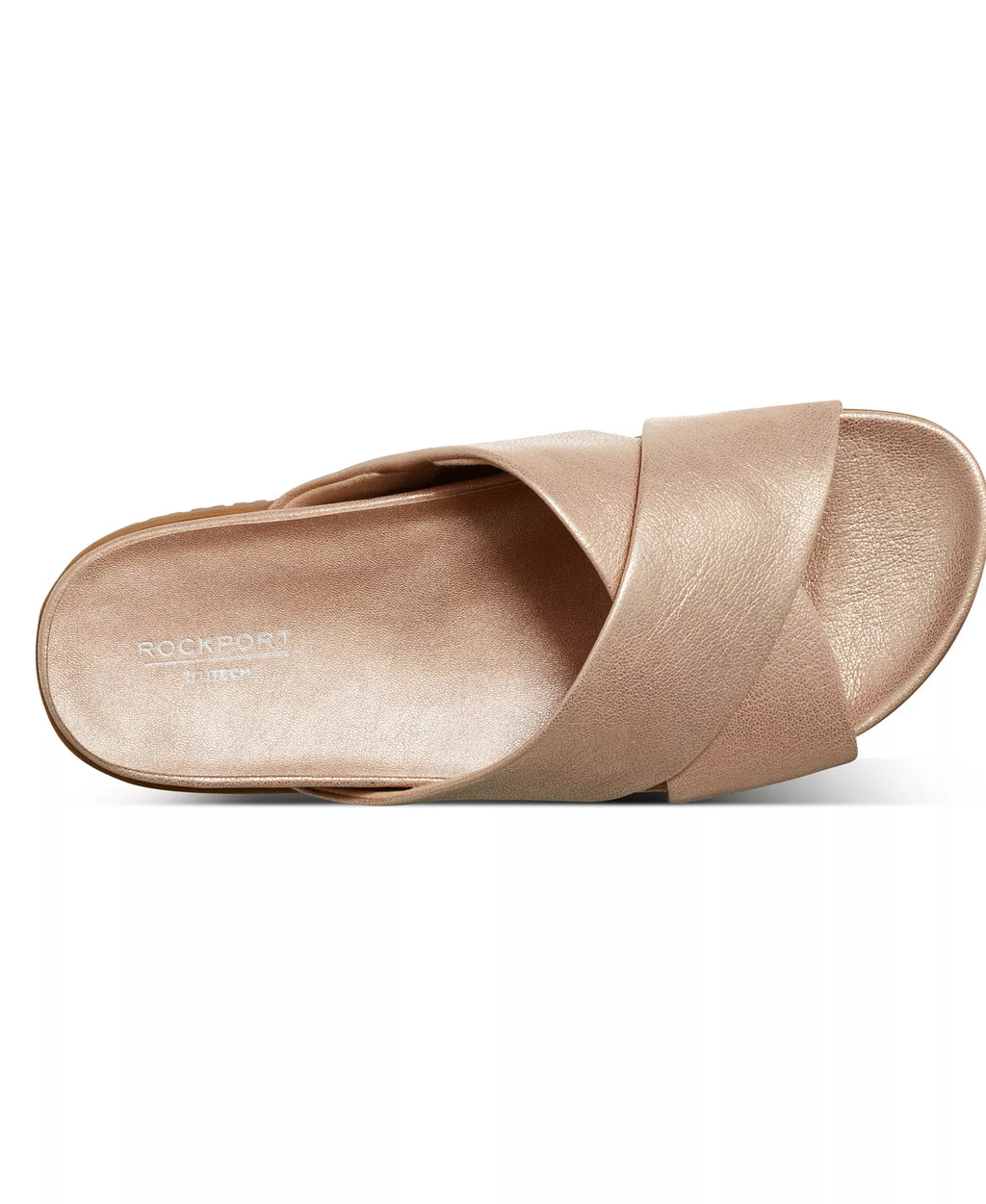 Rockport Women's Leia Crisscross Flat Footbed Sandals