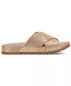 Rockport Women's Leia Crisscross Flat Footbed Sandals
