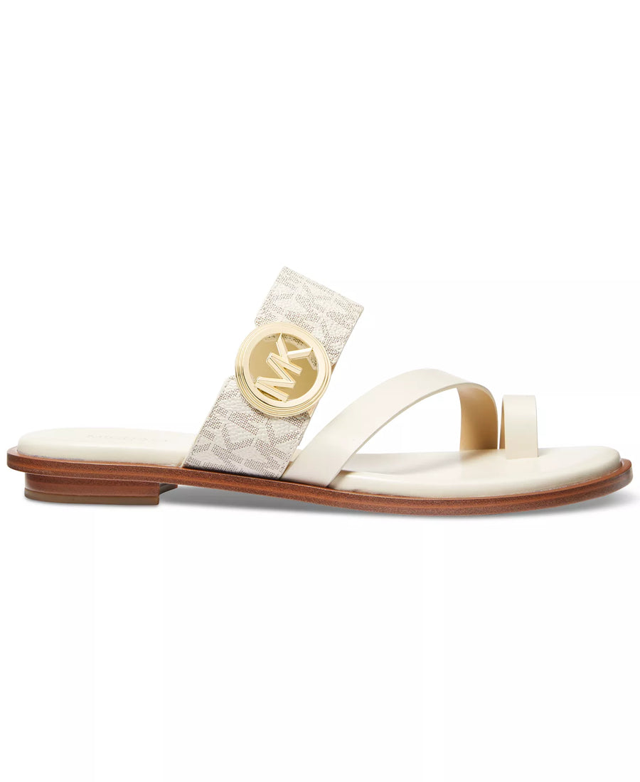 Michael Kors Michael Kors Women's Vera Toe-Ring Slip-On Flat Sandals