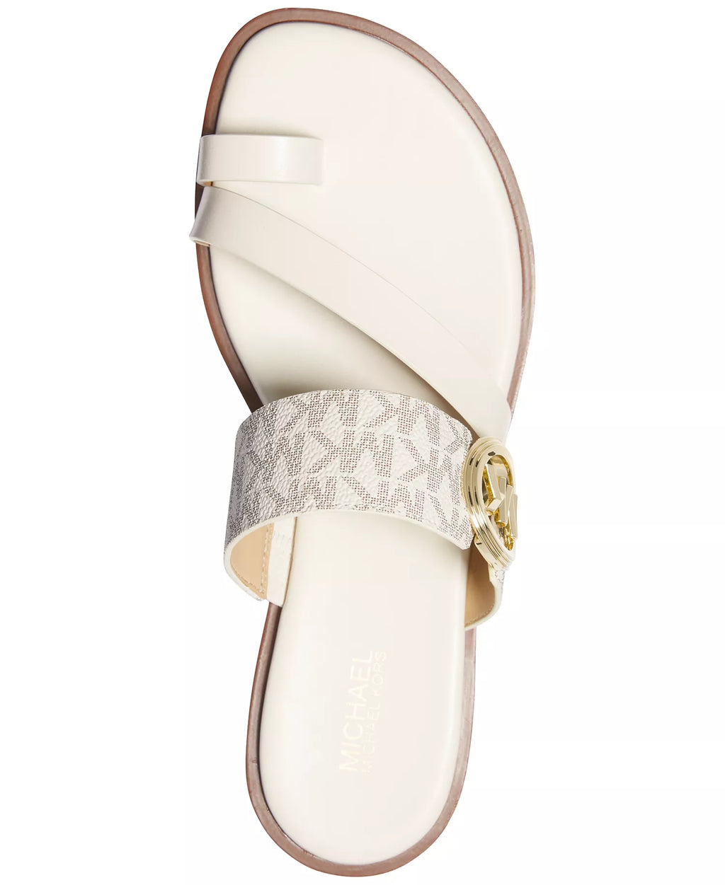 Michael Kors Michael Kors Women's Vera Toe-Ring Slip-On Flat Sandals