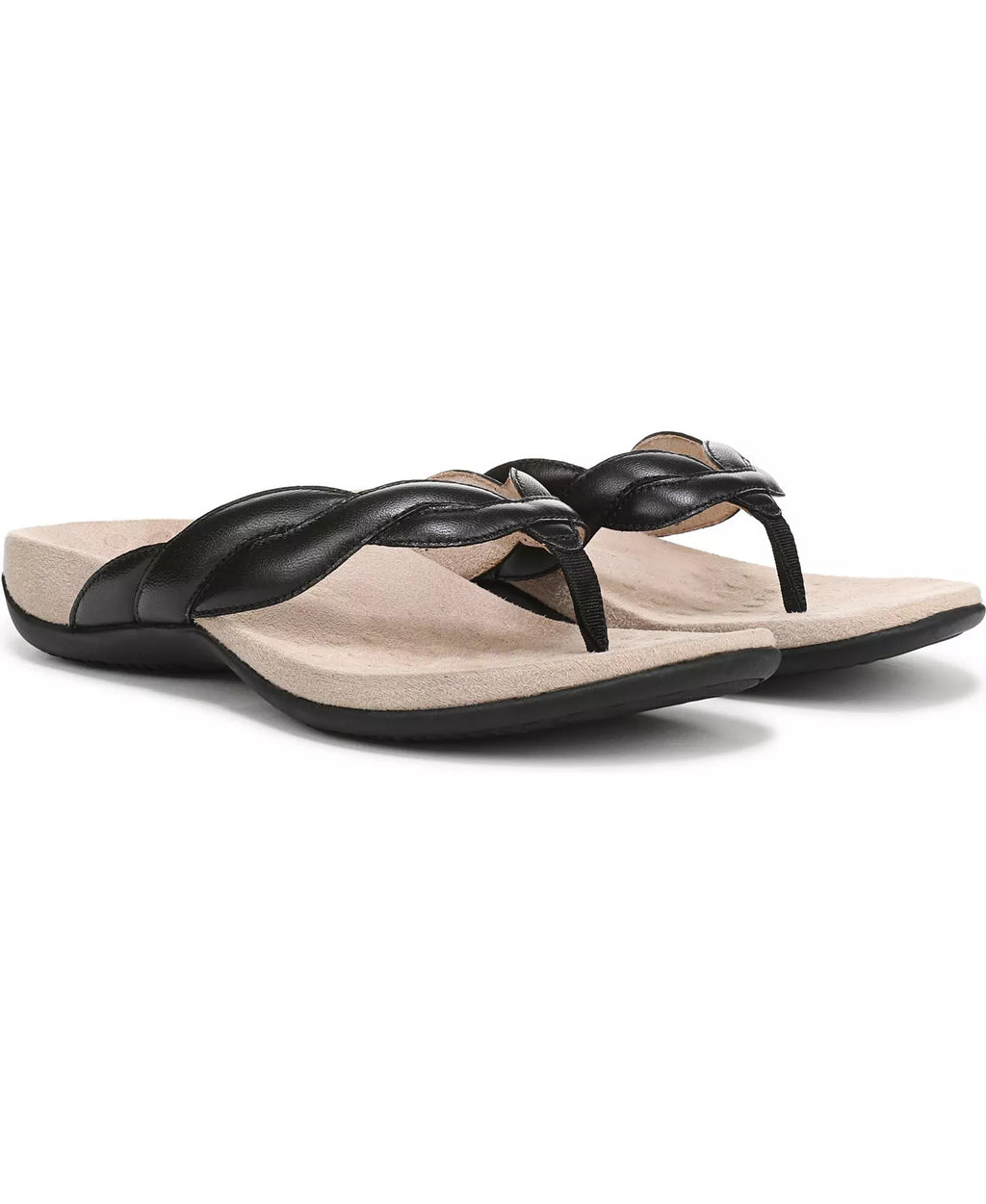 Vionic Women's Bella Braid Thong Sandals