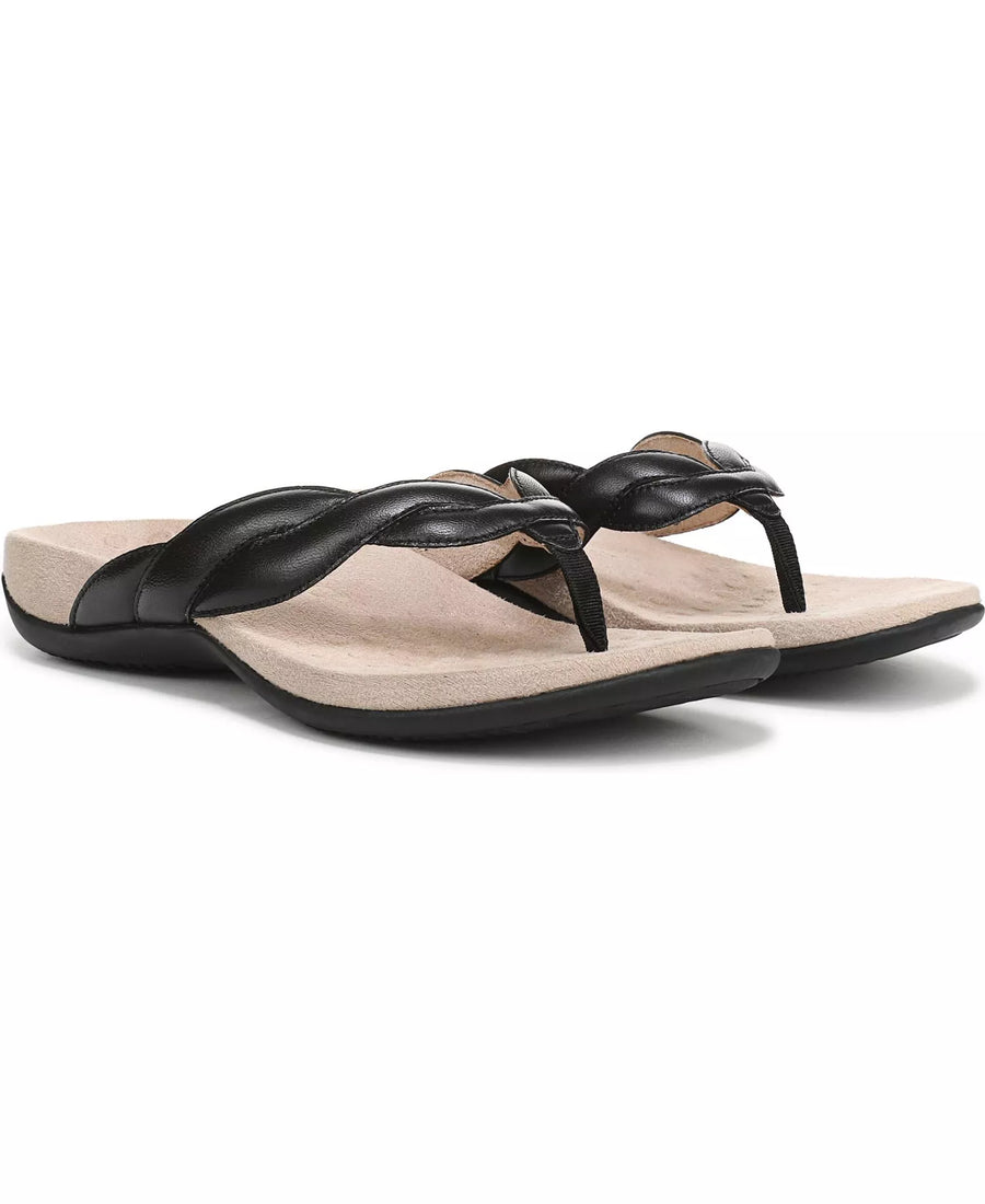 Vionic Women's Bella Braid Thong Sandals