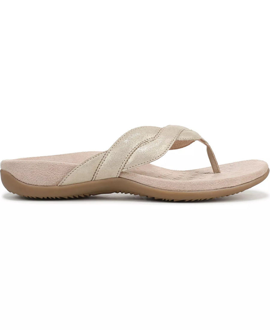 Vionic Women's Bella Braid Thong Sandals