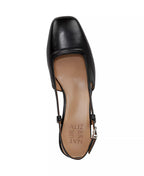 Naturalizer Women's Harper Block Heel Square Toe Slingback Pumps