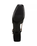 Naturalizer Women's Harper Block Heel Square Toe Slingback Pumps
