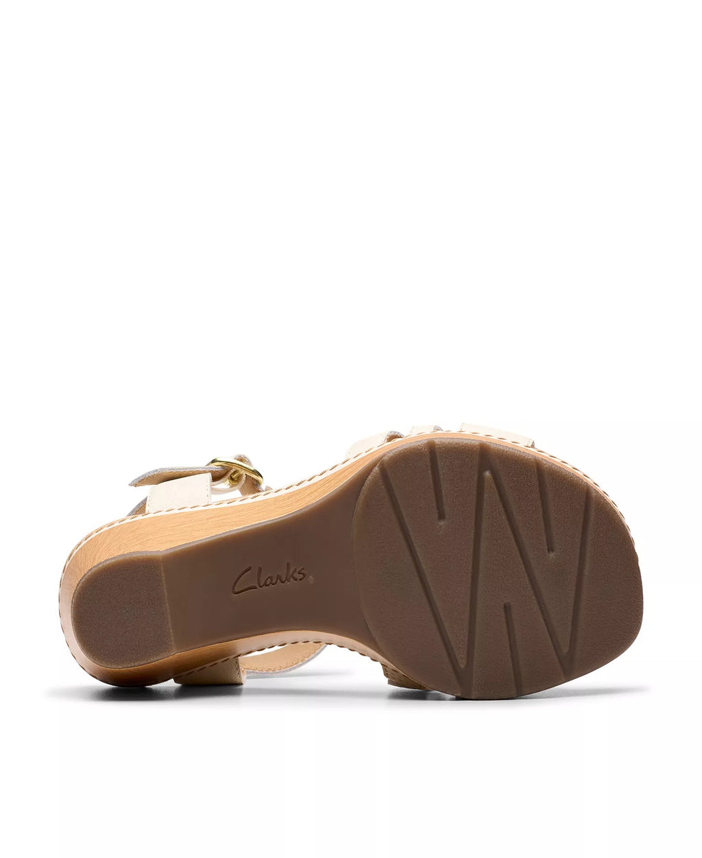 Clarks Seannah Madi Clog-Style Wedge T-Strap Sandals