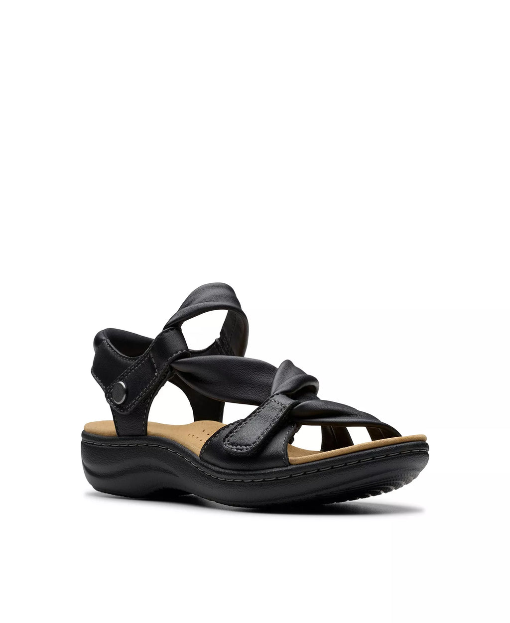Clarks Collection Women's Laurieann Bell Round Toe Flat Sandals