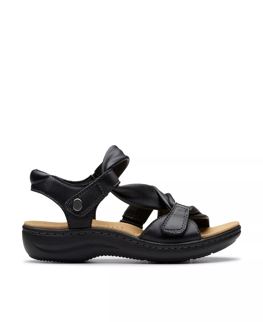 Clarks Collection Women's Laurieann Bell Round Toe Flat Sandals
