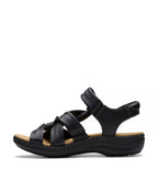 Clarks Collection Women's Laurieann Bell Round Toe Flat Sandals
