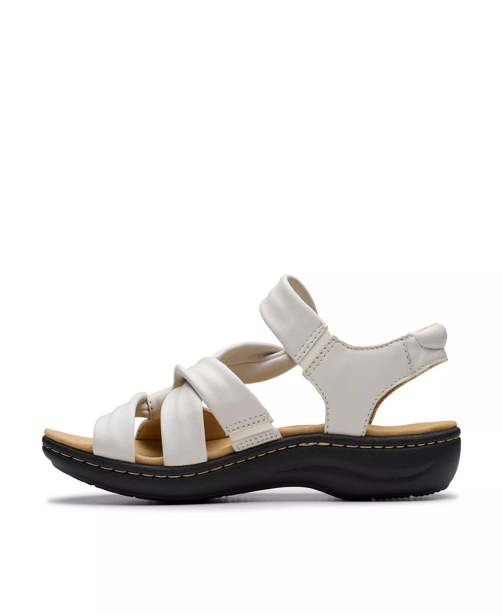 Clarks Collection Women's Laurieann Bell Round Toe Flat Sandals