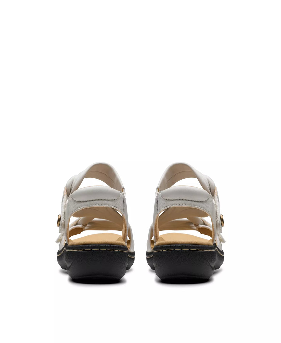 Clarks Collection Women's Laurieann Bell Round Toe Flat Sandals