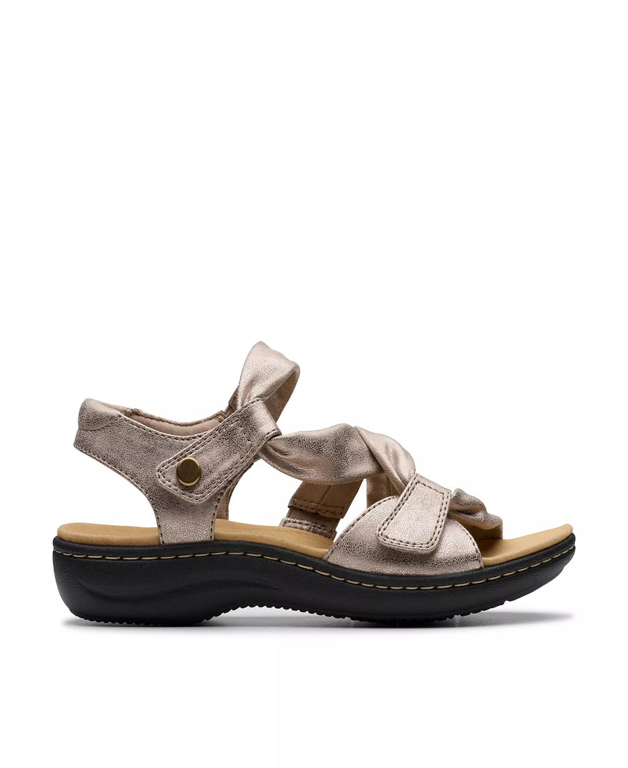 Clarks Collection Women's Laurieann Bell Round Toe Flat Sandals