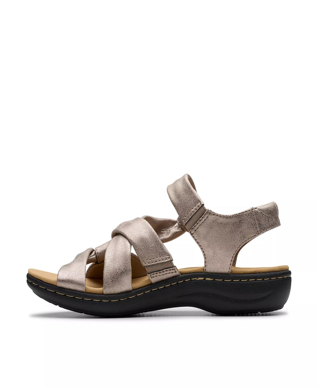 Clarks Collection Women's Laurieann Bell Round Toe Flat Sandals