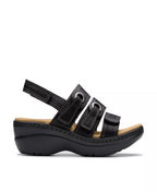 Clarks Merliah2 Bali Wedge Leather Casual Sandals
