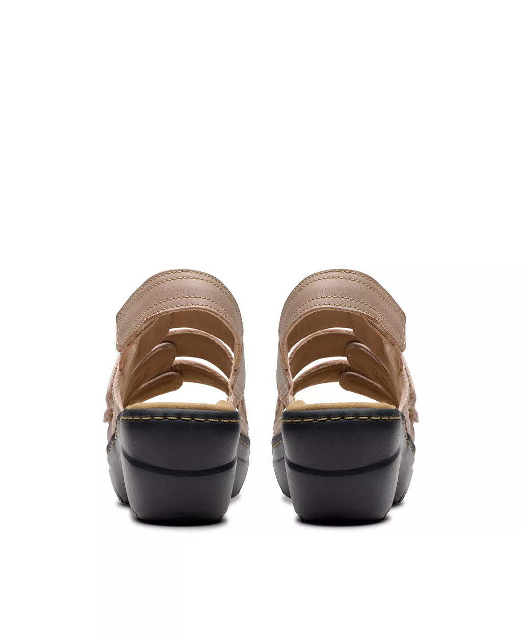 Clarks Merliah2 Bali Wedge Leather Casual Sandals
