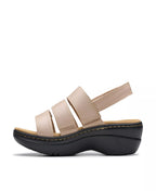Clarks Merliah2 Bali Wedge Leather Casual Sandals