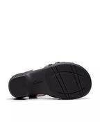 Clarks Emily2 Rose Leather Block Heel Sandals