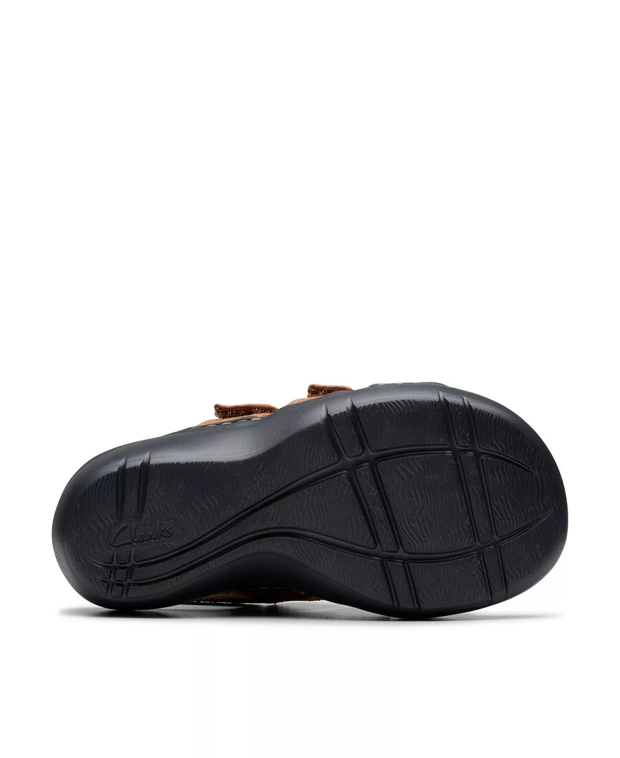 Clarks Merliah2 Bali Wedge Leather Casual Sandals