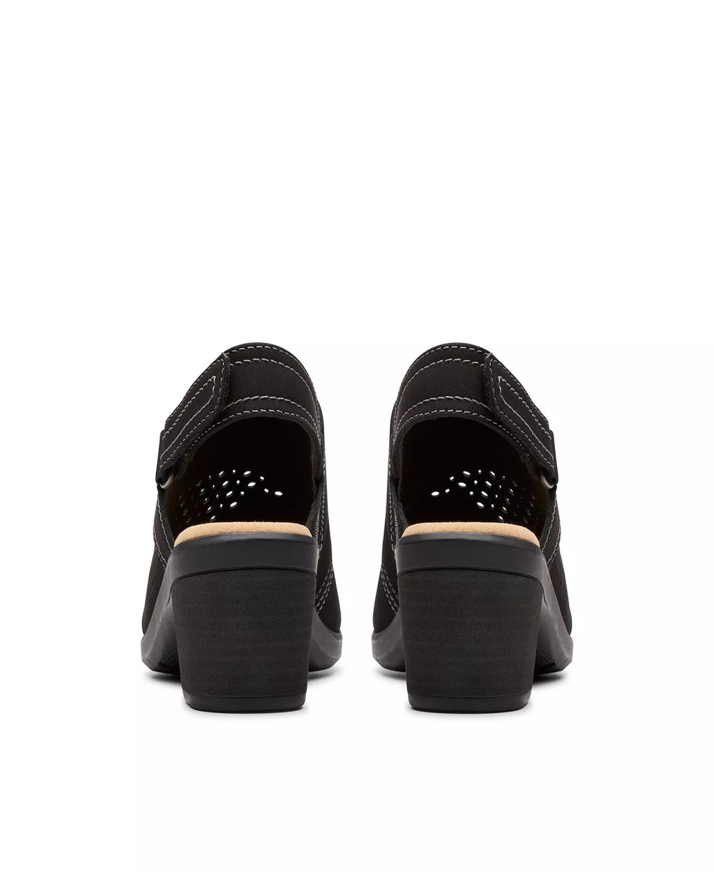 Clarks Collection Emily2 Mist Block Heel Sandals