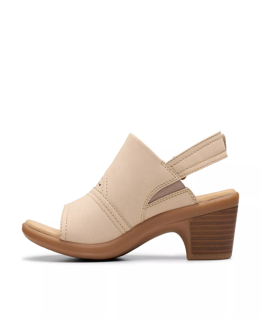 Clarks Collection Emily2 Mist Block Heel Sandals
