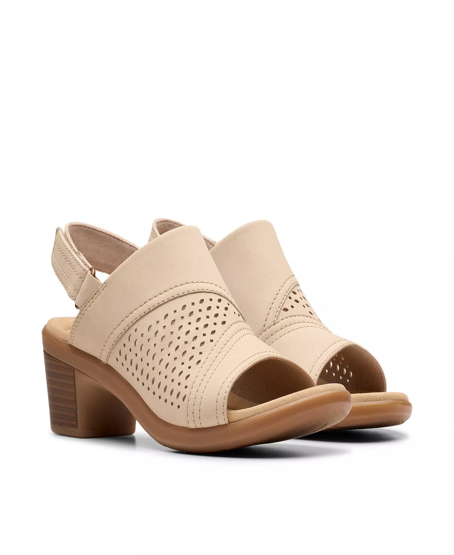 Clarks Collection Emily2 Mist Block Heel Sandals