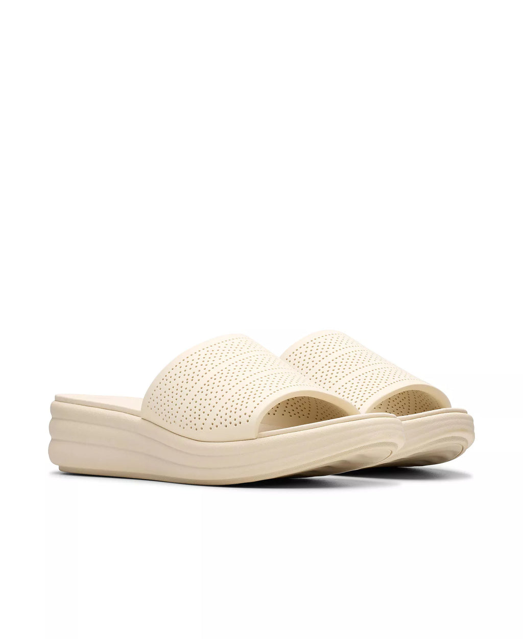 Clarks Cloudsteppers Drift Twist Slip-On Flat Sandals