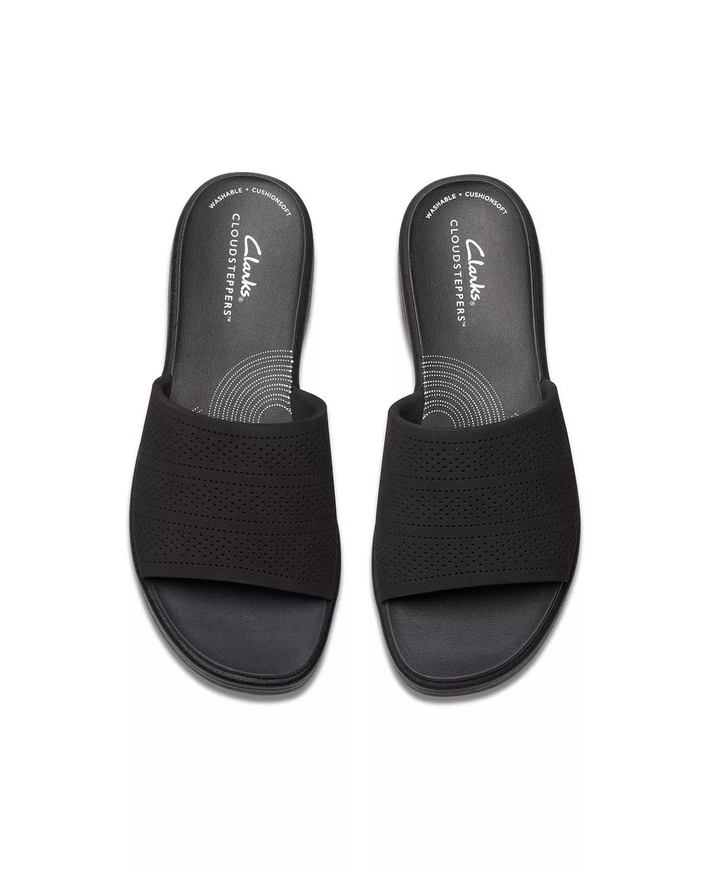 Clarks Cloudsteppers Drift Twist Slip-On Flat Sandals