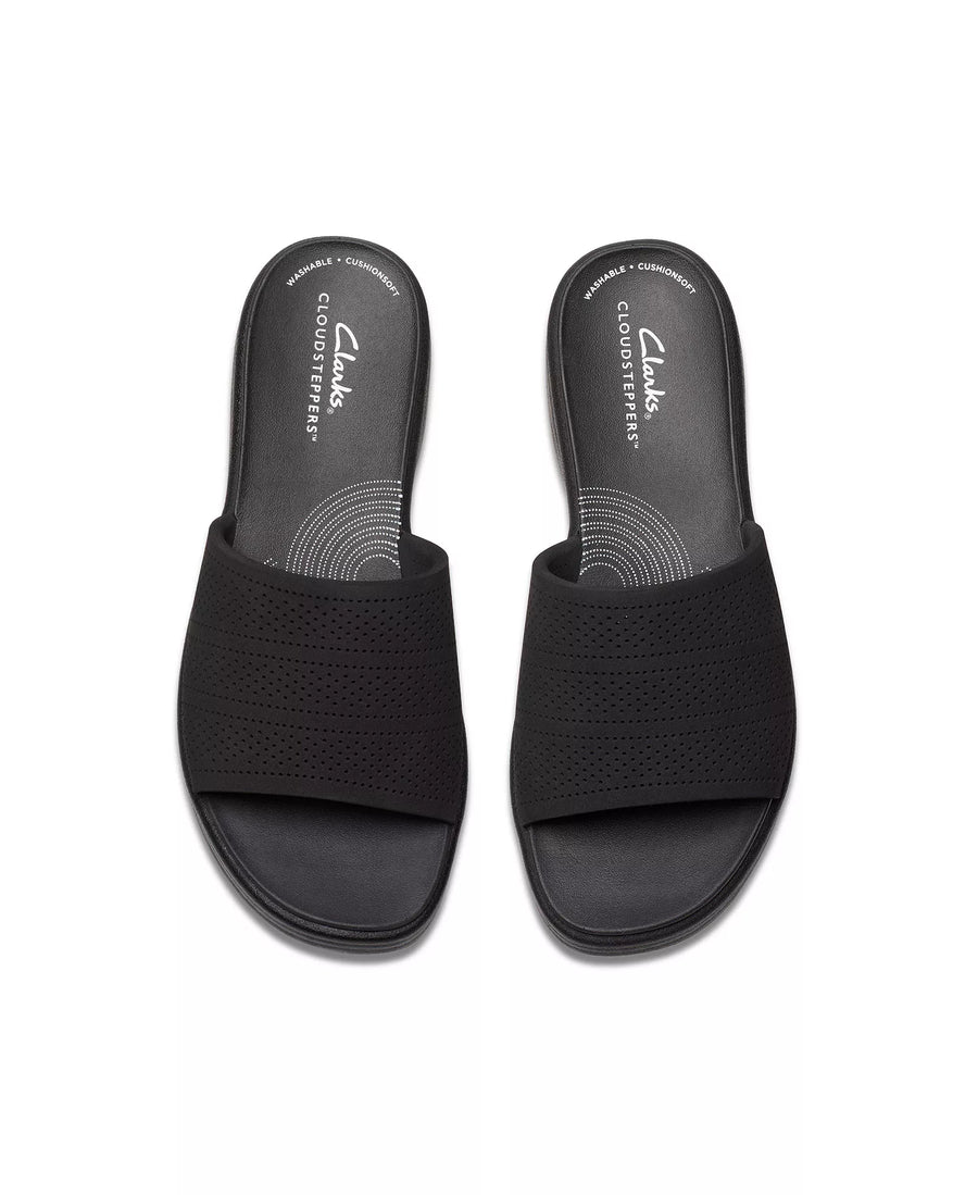 Clarks Cloudsteppers Drift Twist Slip-On Flat Sandals