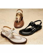 Michael Kors Michael Kors Women's Mandy Logo Slingback Thong Sandals