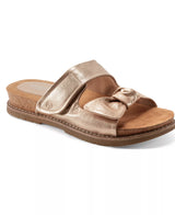 Rockport Women's Zova Bow Flat Slip-On Footbed Sandals