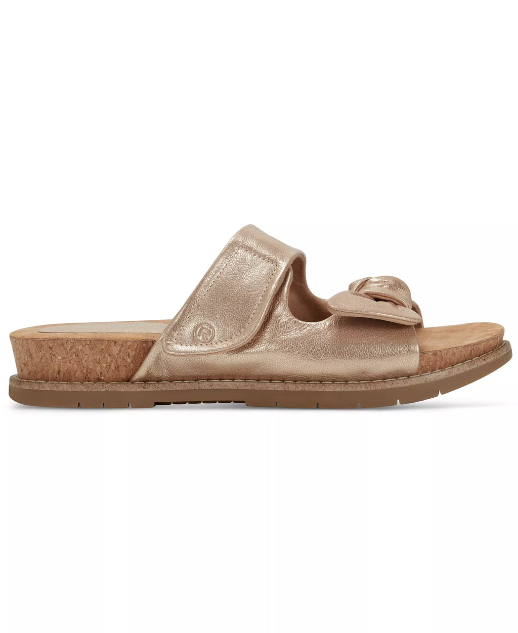Rockport Women's Zova Bow Flat Slip-On Footbed Sandals