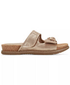 Rockport Women's Zova Bow Flat Slip-On Footbed Sandals