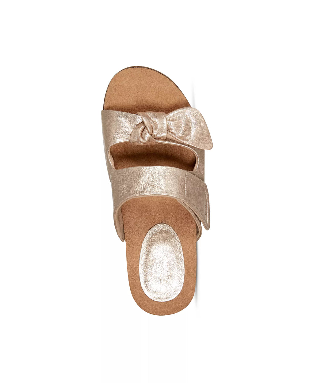 Rockport Women's Zova Bow Flat Slip-On Footbed Sandals