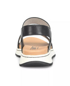 Born Women's Mimi Round Toe Wedge Sandals