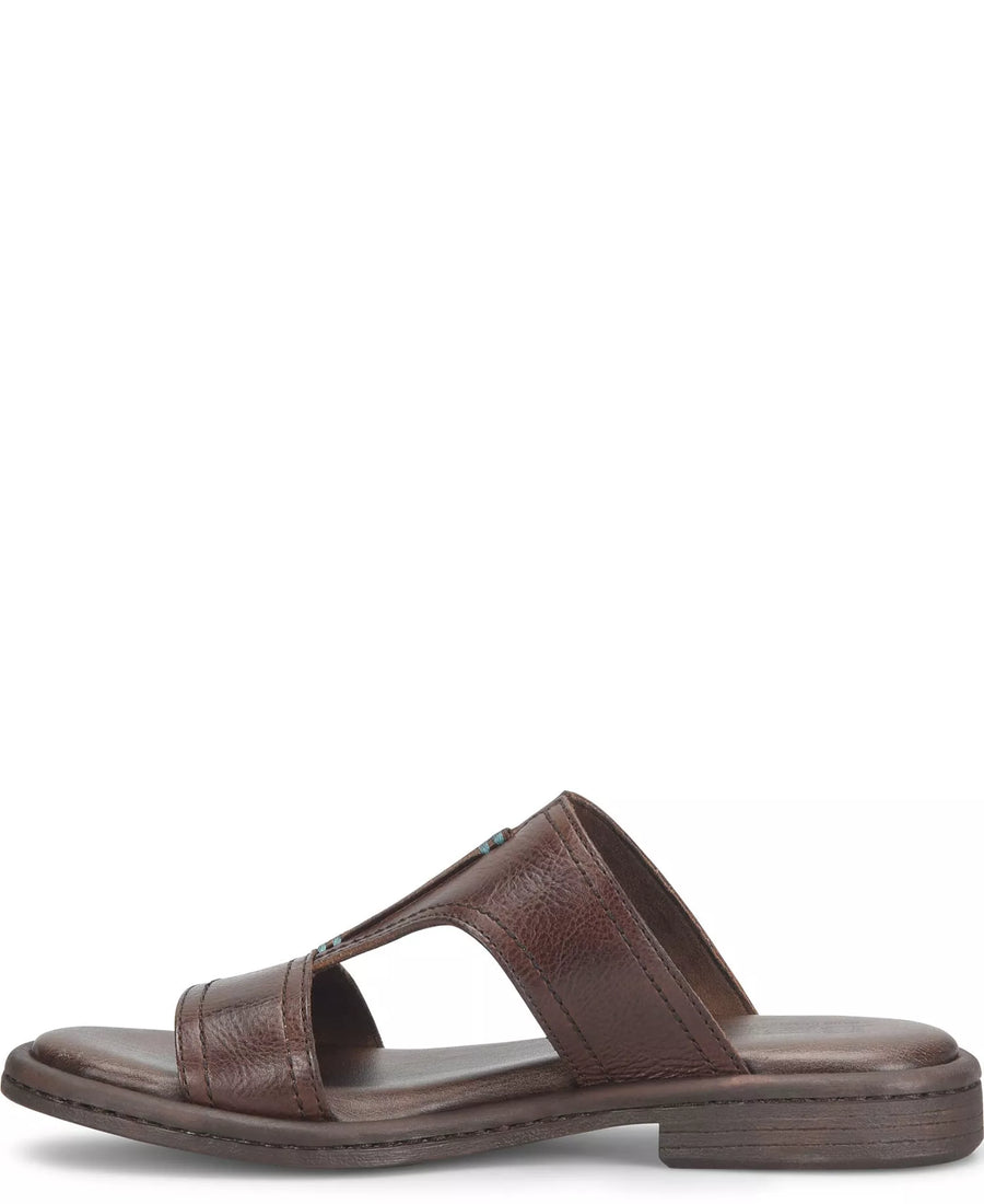 Born Women's Remo Round Toe Flat Sandals