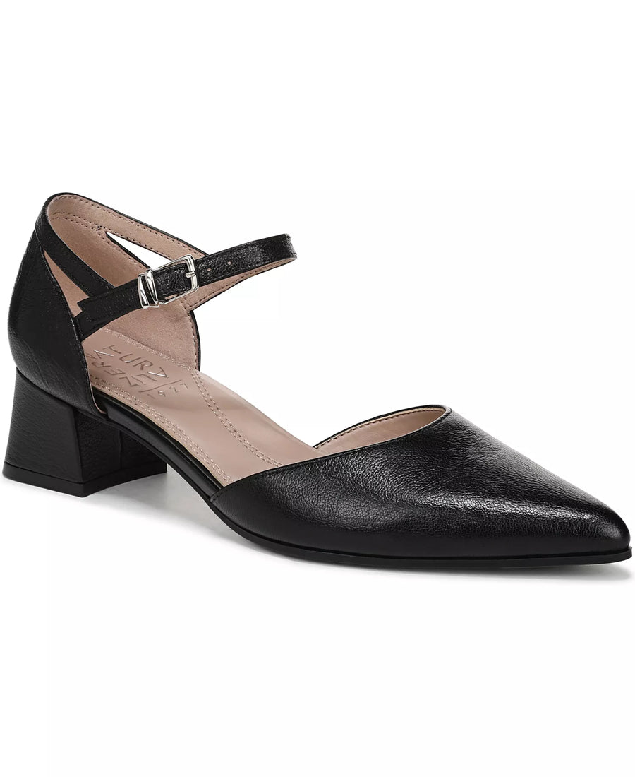 Naturalizer Women's Maddox Block Heel Ankle Strap Pumps