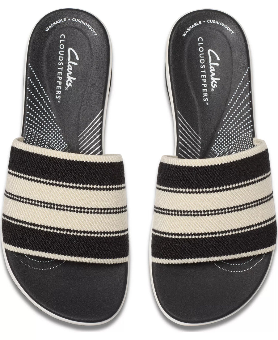 Clarks Cloudsteppers Slip-On Casual Flat Sandals