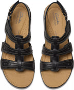 Clarks Laurieann Ivy Rip Tape Casual Sandals