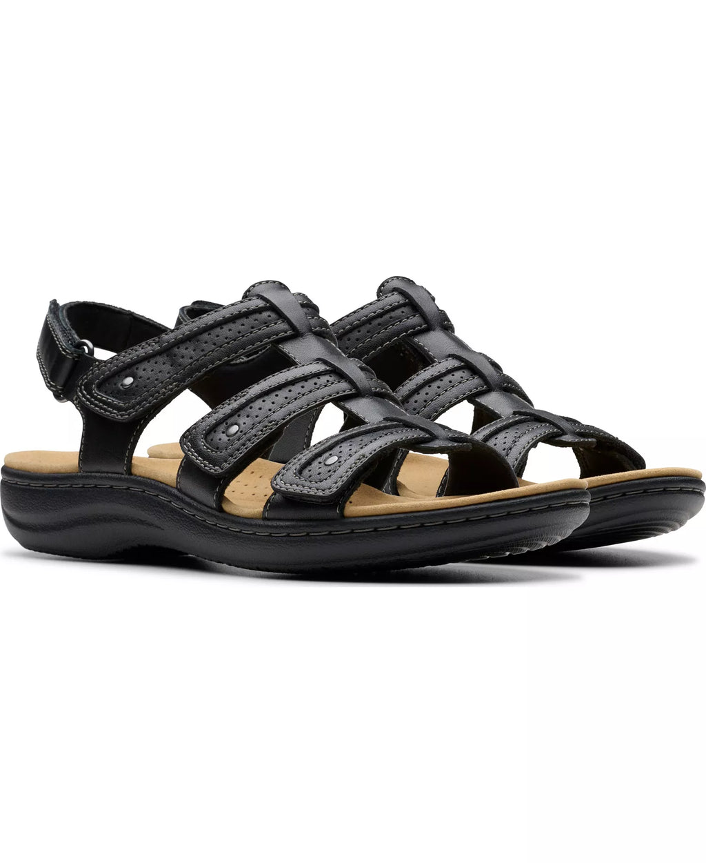Clarks Laurieann Ivy Rip Tape Casual Sandals