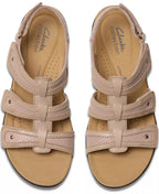 Clarks Laurieann Ivy Rip Tape Casual Sandals